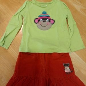 2 pieces for girls T-4